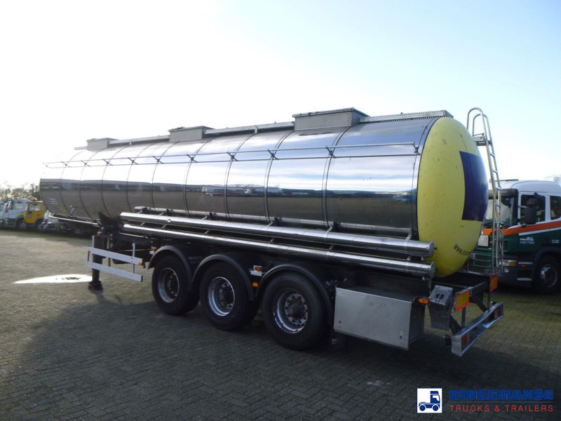 Van Hool Chemical tank inox 30 m3 / 3 comp - 液罐拖车:图3 Van Hool Chemical tank inox 30 m3 / 3 comp - 液罐拖车:图3