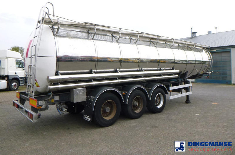 Van Hool Chemical tank inox L4BH 30 m3 / 3 comp - 液罐半拖车:图4 Van Hool Chemical tank inox L4BH 30 m3 / 3 comp - 液罐半拖车:图4