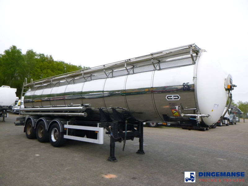 Van Hool Chemical tank inox L4BH 30 m3 / 3 comp - 液罐半拖车:图2 Van Hool Chemical tank inox L4BH 30 m3 / 3 comp - 液罐半拖车:图2
