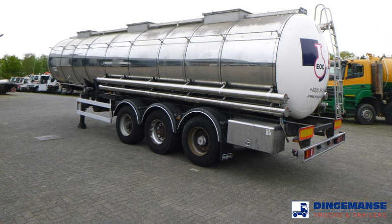 Van Hool Chemical tank inox L4BH 30 m3 / 3 comp - 液罐半拖车:图3 Van Hool Chemical tank inox L4BH 30 m3 / 3 comp - 液罐半拖车:图3