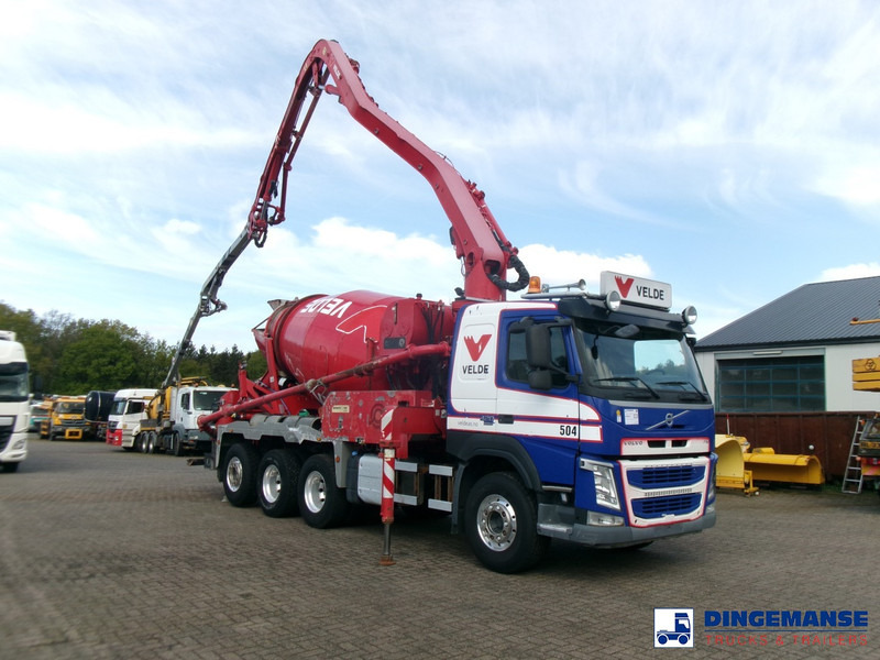 Volvo FM 420 8X4 Cifa MK25H concrete pump 25 m / mixer 7 m3 - 混凝土搅拌车:图2 Volvo FM 420 8X4 Cifa MK25H concrete pump 25 m / mixer 7 m3 - 混凝土搅拌车:图2