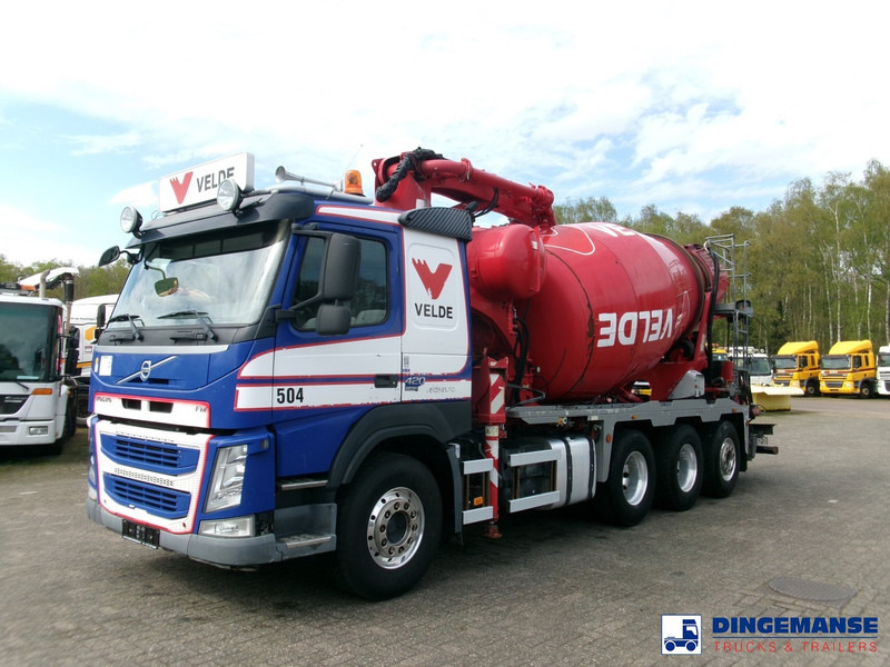 Volvo FM 420 8X4 Cifa MK25H concrete pump 25 m / mixer 7 m3 - 混凝土搅拌车:图5 Volvo FM 420 8X4 Cifa MK25H concrete pump 25 m / mixer 7 m3 - 混凝土搅拌车:图5