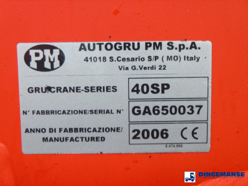 起重车 Volvo FM12 420 8x2 RHD + PM 40SP：图16