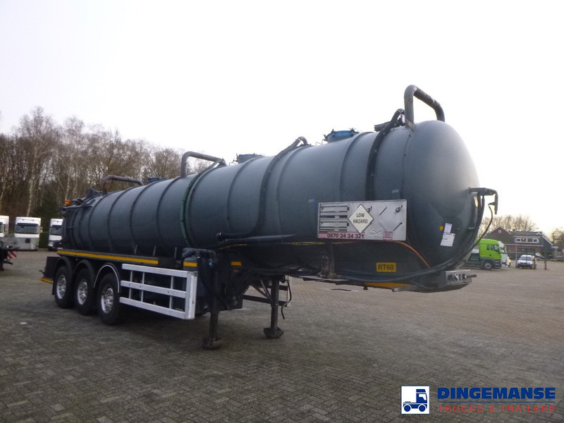 WHALE Vacuum tank inox 30 m3 / 1 comp + pump - 液罐半拖车:图2 WHALE Vacuum tank inox 30 m3 / 1 comp + pump - 液罐半拖车:图2