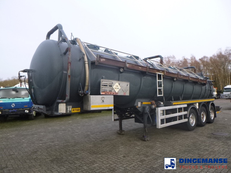 WHALE Vacuum tank inox 30 m3 / 1 comp + pump - 液罐半拖车:图1 WHALE Vacuum tank inox 30 m3 / 1 comp + pump - 液罐半拖车:图1