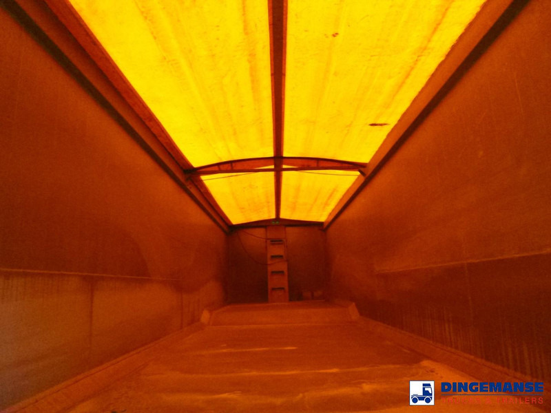 翻斗半拖车 WILCOX Tipper trailer alu 52 m3 + tarpaulin：图7