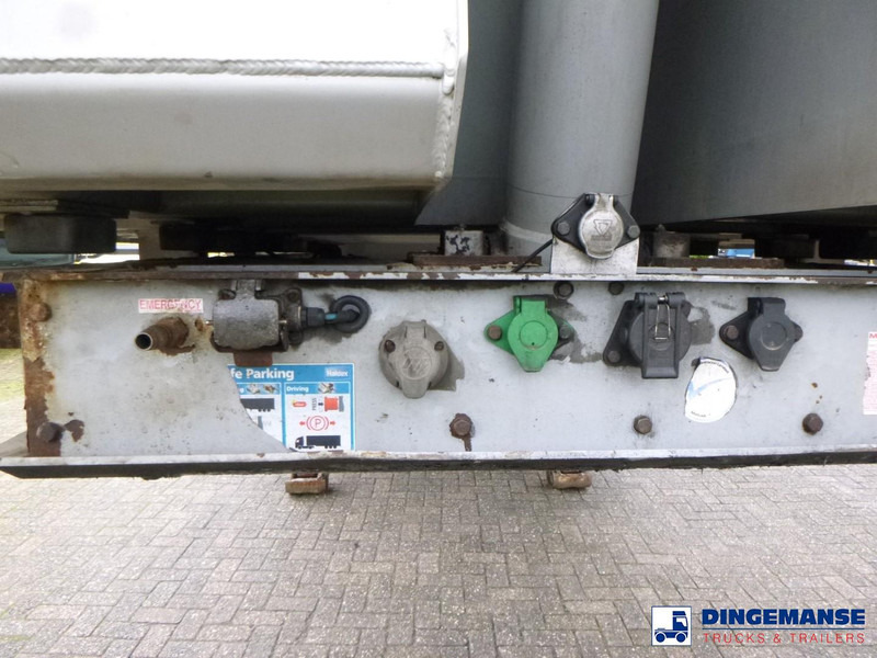 翻斗半拖车 WILCOX Tipper trailer alu 52 m3 + tarpaulin：图13