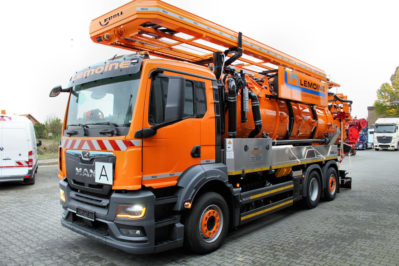 MAN TGS 26.480 6x2 Kroll 13m³ WRG Wasserrückgewinner - 真空车:图3 MAN TGS 26.480 6x2 Kroll 13m³ WRG Wasserrückgewinner - 真空车:图3