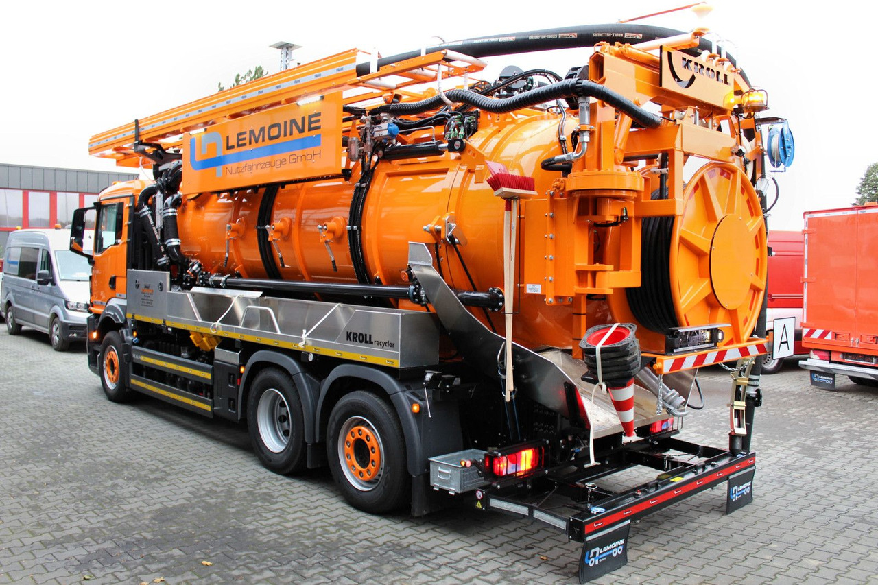 MAN TGS 26.480 6x2 Kroll 13m³ WRG Wasserrückgewinner - 真空车:图4 MAN TGS 26.480 6x2 Kroll 13m³ WRG Wasserrückgewinner - 真空车:图4