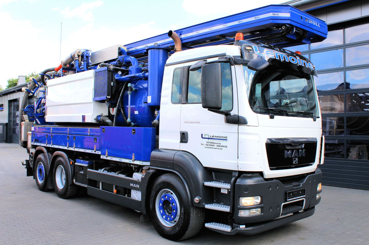 MAN TGS 28.440 6x2 Kroll 14,5m³ W-Rückgewinner KOMBI - 真空车:图2 MAN TGS 28.440 6x2 Kroll 14,5m³ W-Rückgewinner KOMBI - 真空车:图2