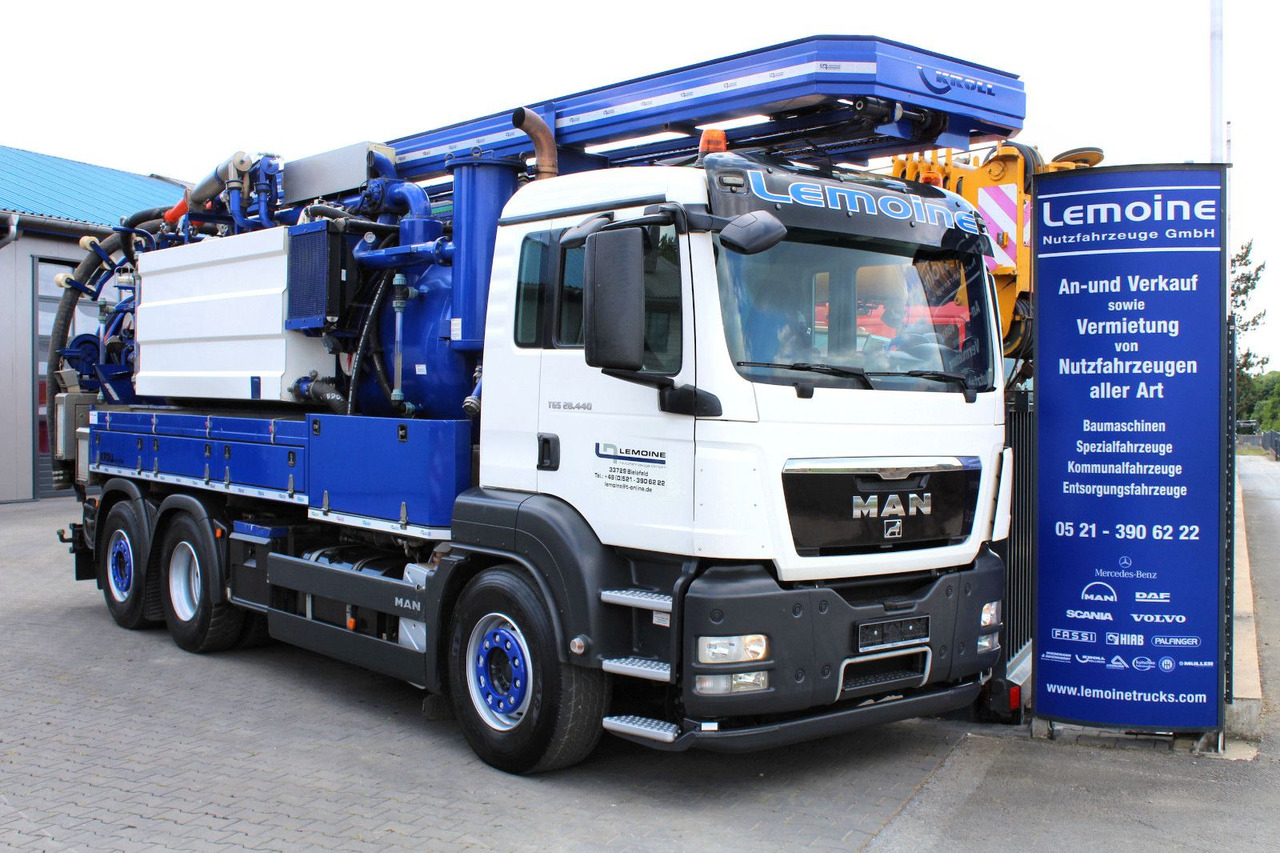 MAN TGS 28.440 6x2 Kroll 14,5m³ W-Rückgewinner KOMBI - 真空车:图1 MAN TGS 28.440 6x2 Kroll 14,5m³ W-Rückgewinner KOMBI - 真空车:图1