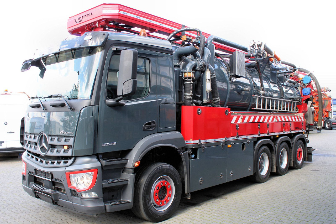 Mercedes-Benz AROCS 3246 8x4 Kroll 16m³ WRG Winterheizung -15C - 真空车:图2 Mercedes-Benz AROCS 3246 8x4 Kroll 16m³ WRG Winterheizung -15C - 真空车:图2