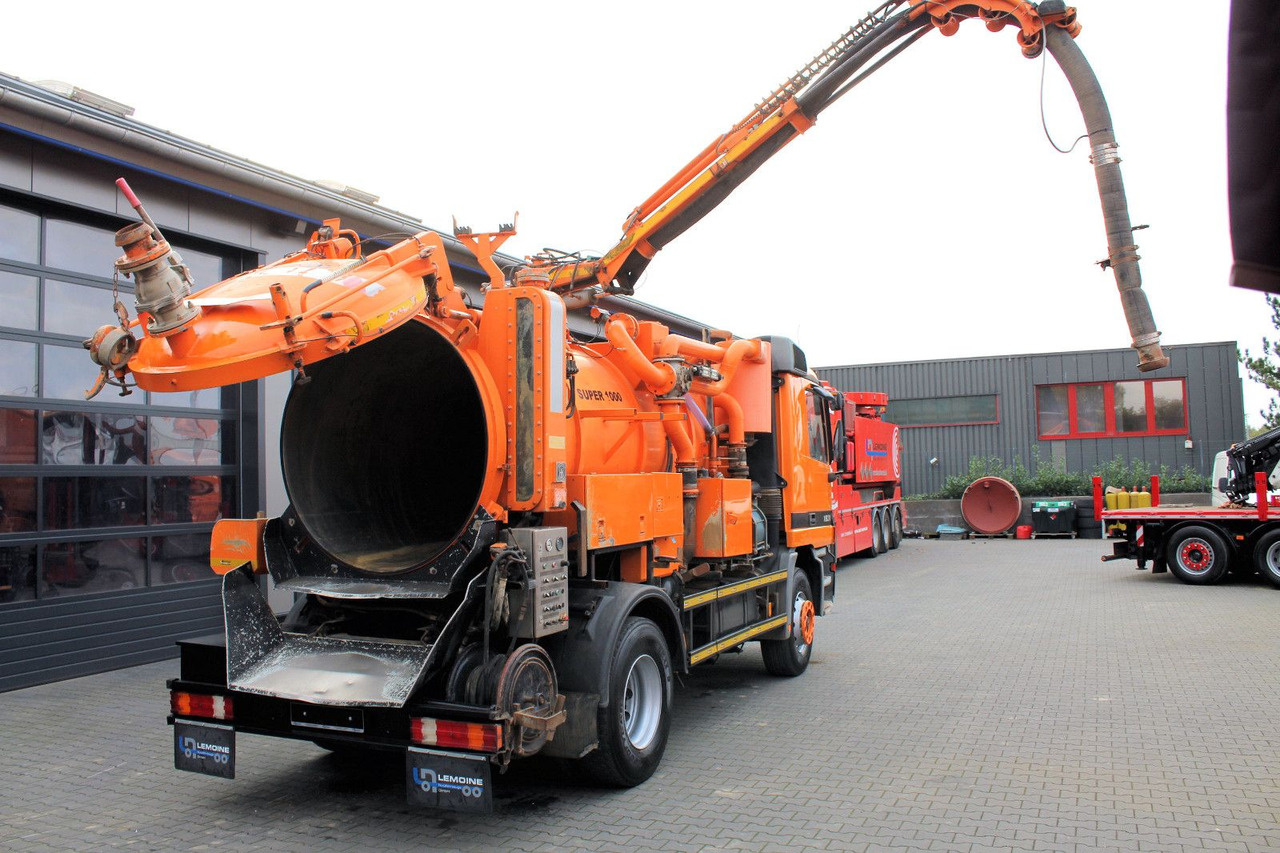 Mercedes-Benz Actros 1831 4x2 Hellmers 6,5m³ V2A INOX Kipper - 真空车:图5 Mercedes-Benz Actros 1831 4x2 Hellmers 6,5m³ V2A INOX Kipper - 真空车:图5