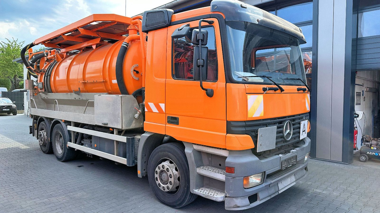 Mercedes-Benz Actros 2540 6x2 Küller/Kroll 13m³ HD-KOMBI - 真空车:图1 Mercedes-Benz Actros 2540 6x2 Küller/Kroll 13m³ HD-KOMBI - 真空车:图1