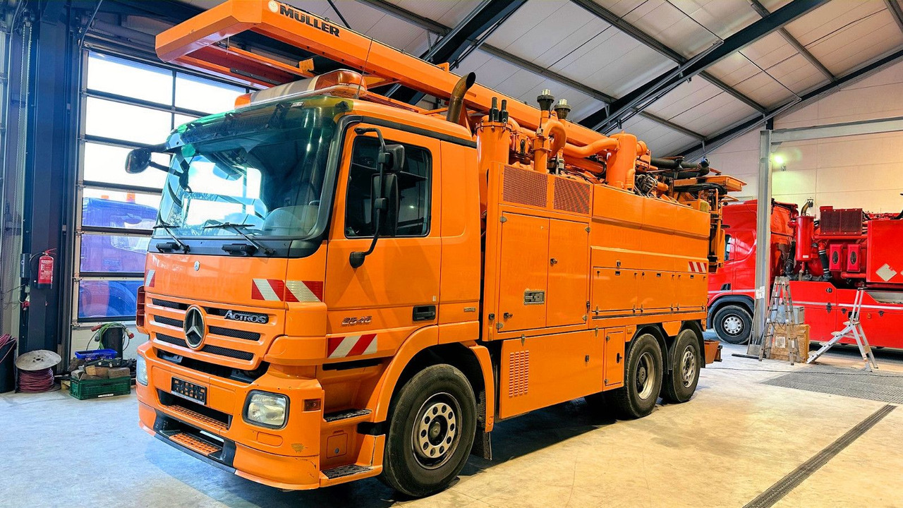 Mercedes-Benz Actros 2546 Müller 13m³ Canalmaster WRG-Recyclin - 真空车:图3 Mercedes-Benz Actros 2546 Müller 13m³ Canalmaster WRG-Recyclin - 真空车:图3