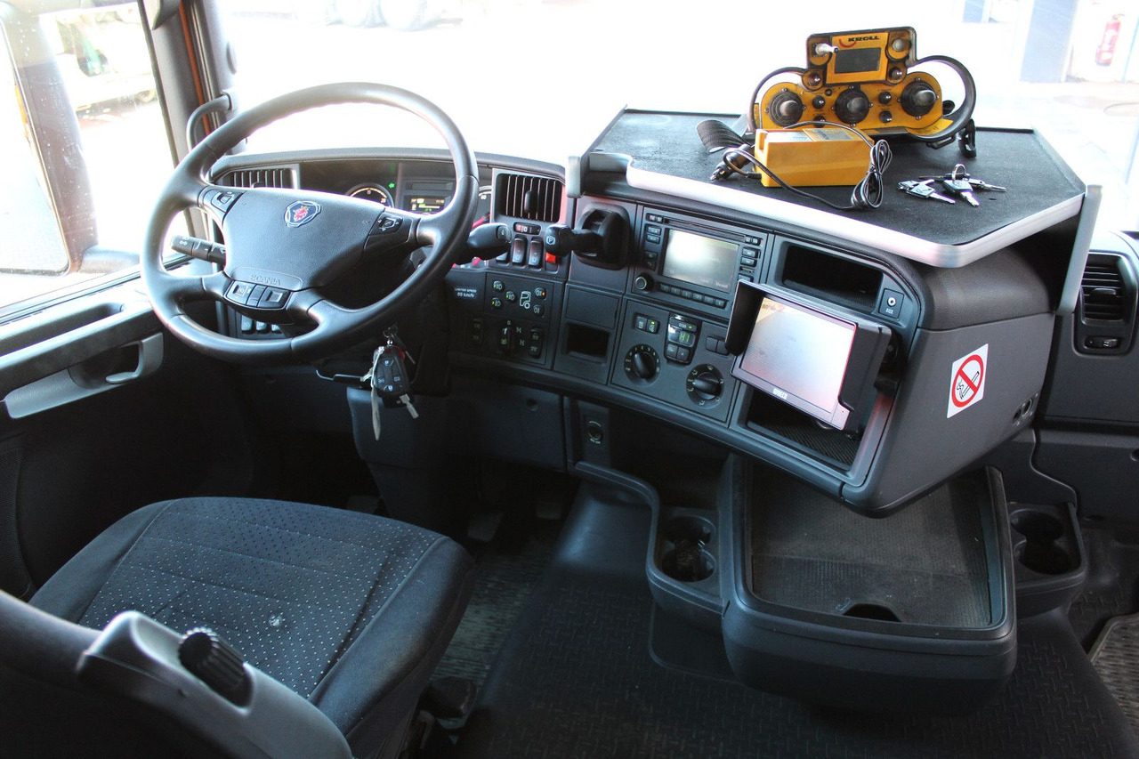 真空车 Scania R450 8x4 Kroll 19m³ Wasserrückgewinner Kombi-HD：图15