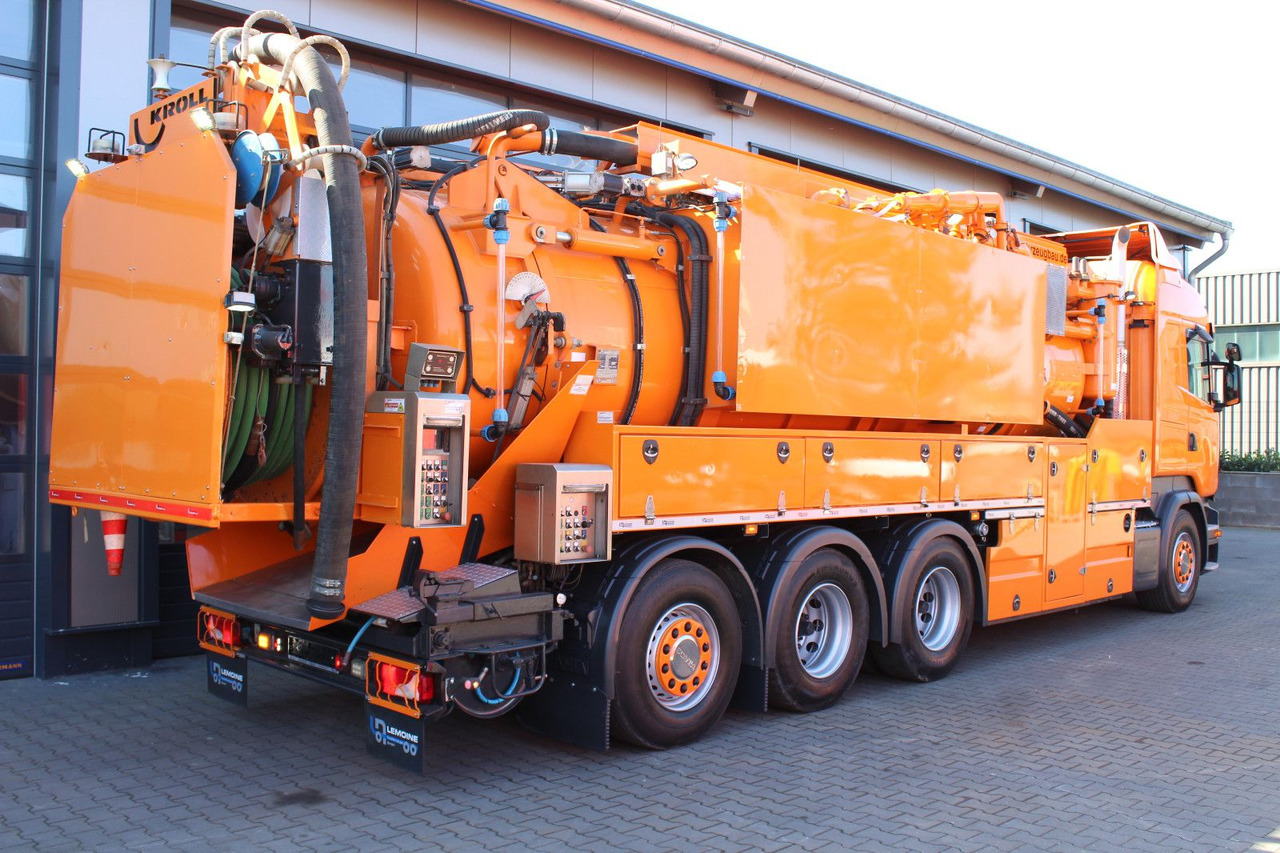 Scania R450 8x4 Kroll 19m³ Wasserrückgewinner Kombi-HD - 真空车:图3 Scania R450 8x4 Kroll 19m³ Wasserrückgewinner Kombi-HD - 真空车:图3
