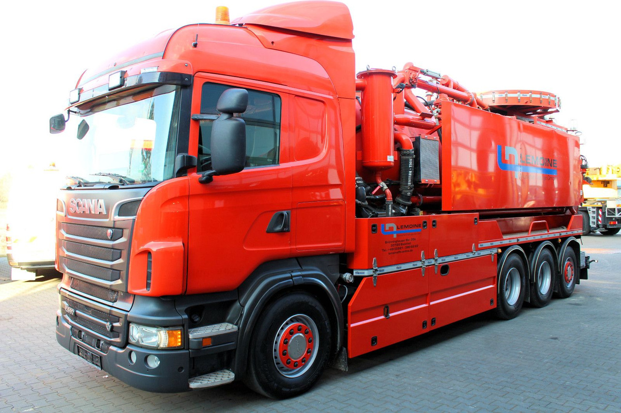 Scania R560 V8 8x4 Kroll 20m³ WRG 2x HD-Pumpe 620 Liter - 真空车:图4 Scania R560 V8 8x4 Kroll 20m³ WRG 2x HD-Pumpe 620 Liter - 真空车:图4