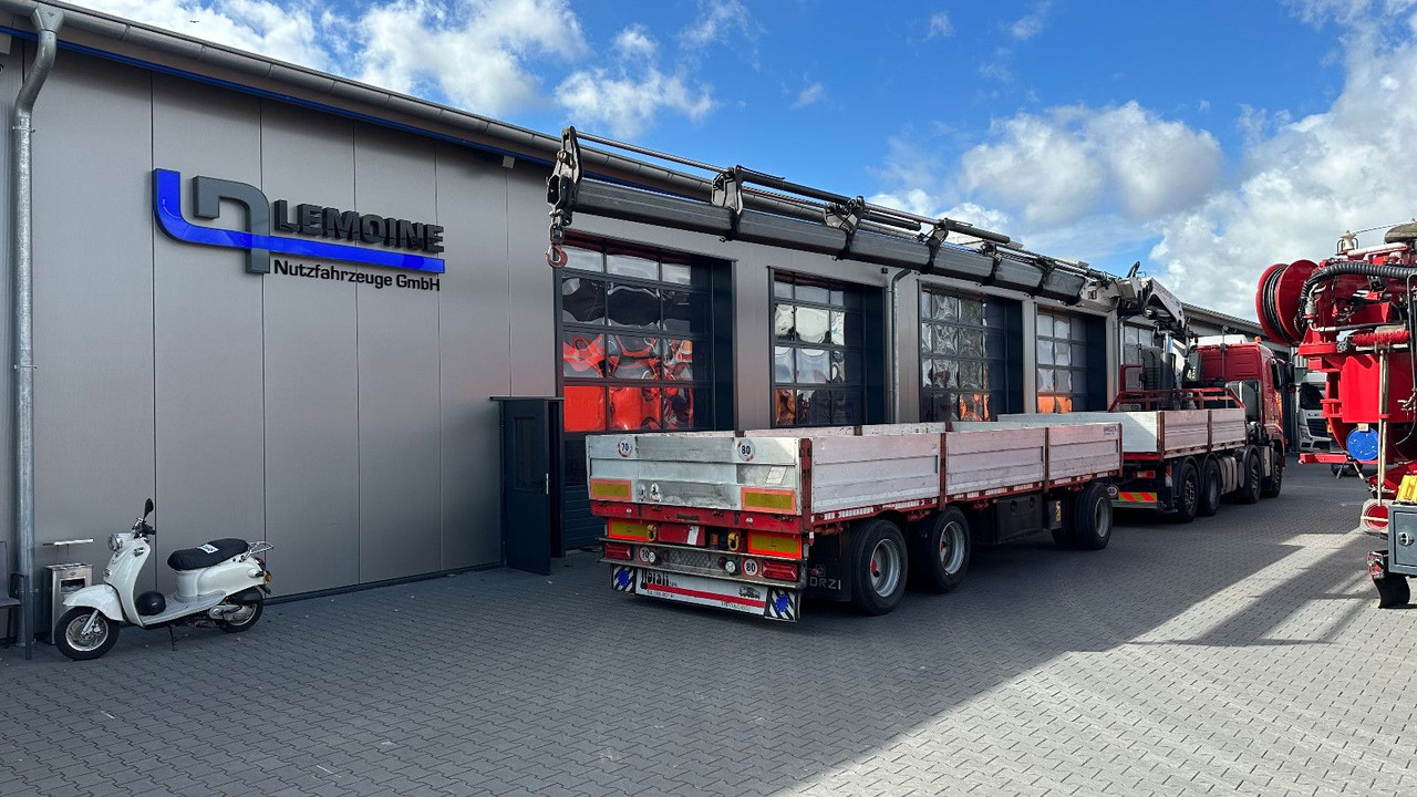 栏板式/ 平板卡车, 起重车 Volvo 480 8x2 Pritsche + FASSI F800XP Kran 6x：图24
