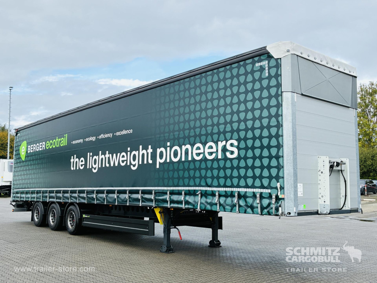 BERGER Auflieger Curtainsider Mega - 侧帘半拖车:图1 BERGER Auflieger Curtainsider Mega - 侧帘半拖车:图1