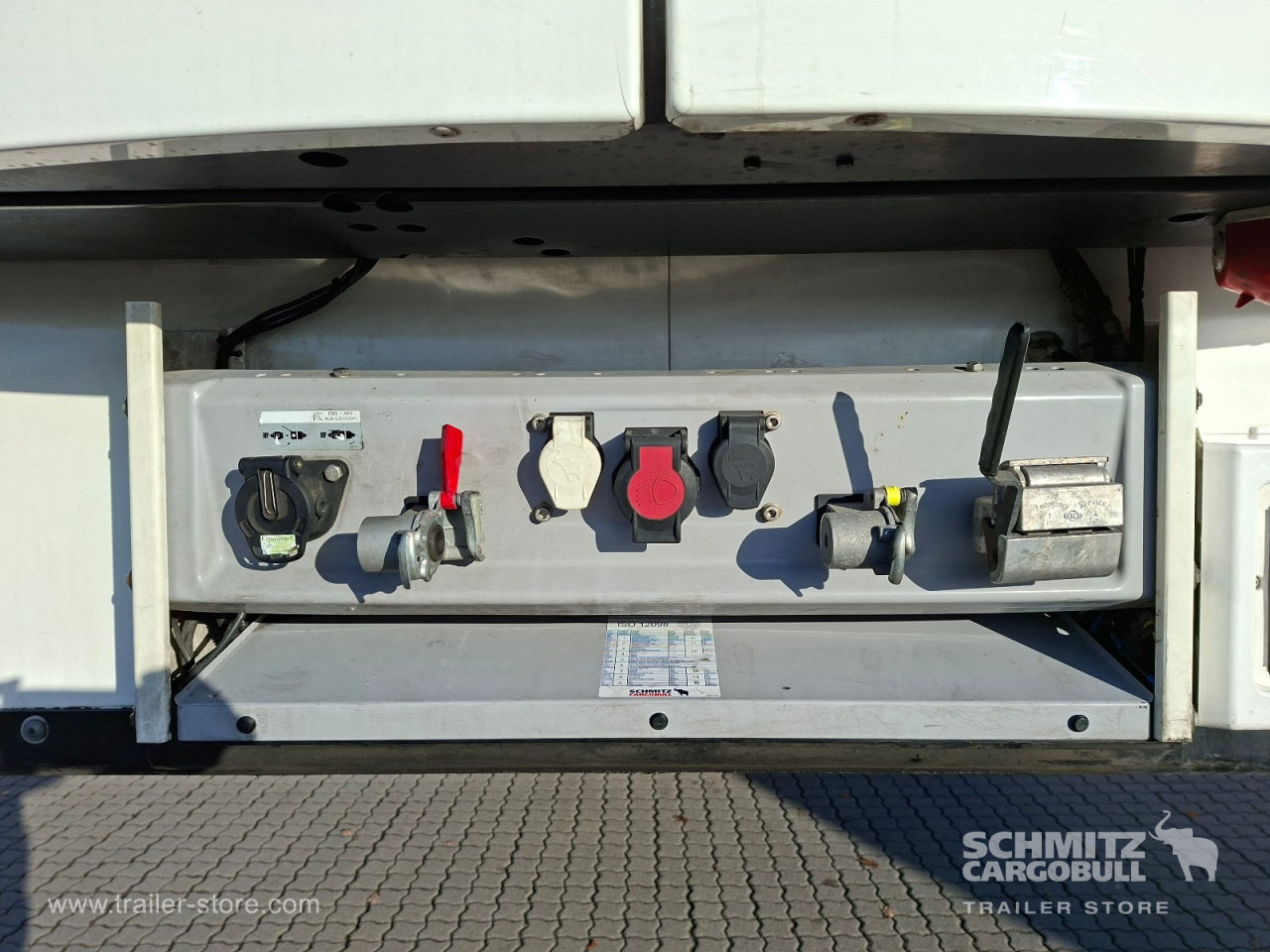 等温半拖车 SCHMITZ Auflieger Tiefkühler Multitemp Double deck：图6