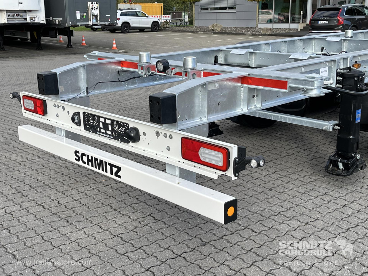 SCHMITZ Zentralachsanhänger Wechselfahrgestell - 集装箱运输车/ 可拆卸车身的拖车:图3 SCHMITZ Zentralachsanhänger Wechselfahrgestell - 集装箱运输车/ 可拆卸车身的拖车:图3