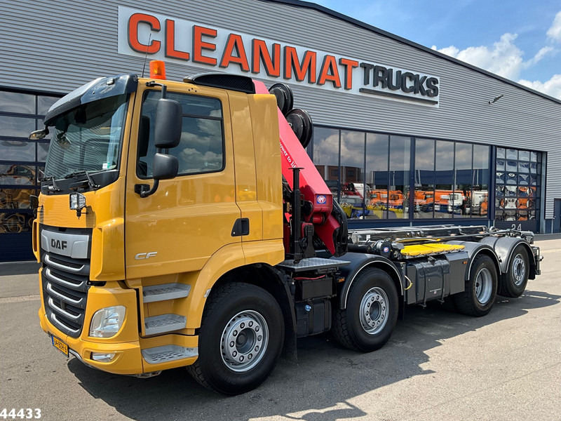 DAF DAF FAX CF 480 Euro 6 HMF 26 Tonmeter laadkraan - 光缆系统卡车, 起重车:图4 DAF DAF FAX CF 480 Euro 6 HMF 26 Tonmeter laadkraan - 光缆系统卡车, 起重车:图4