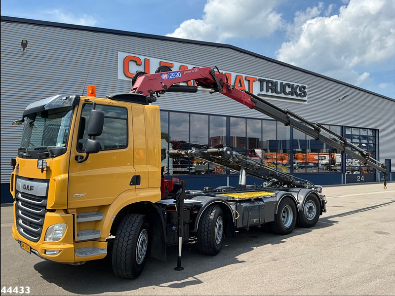 DAF DAF FAX CF 480 Euro 6 HMF 26 Tonmeter laadkraan - 光缆系统卡车, 起重车:图1 DAF DAF FAX CF 480 Euro 6 HMF 26 Tonmeter laadkraan - 光缆系统卡车, 起重车:图1