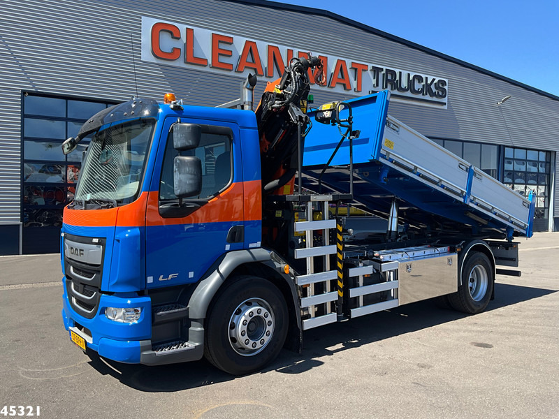 DAF FA LF 230 Euro 6 Palfinger 18 Tonmeter laadkraan Just 6.783 km! - 翻斗车, 起重车:图4 DAF FA LF 230 Euro 6 Palfinger 18 Tonmeter laadkraan Just 6.783 km! - 翻斗车, 起重车:图4