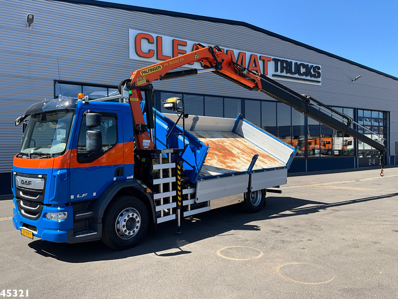 DAF FA LF 230 Euro 6 Palfinger 18 Tonmeter laadkraan Just 6.783 km! - 翻斗车, 起重车:图3 DAF FA LF 230 Euro 6 Palfinger 18 Tonmeter laadkraan Just 6.783 km! - 翻斗车, 起重车:图3