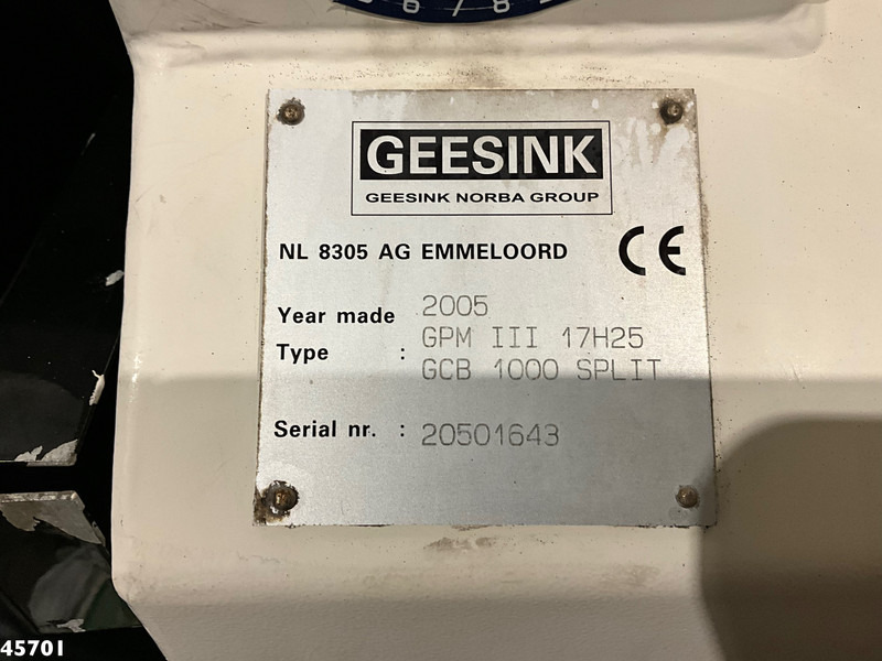 DAF FAG 75 CF 250 Euro 3 Geesink 17m³ 租赁 DAF FAG 75 CF 250 Euro 3 Geesink 17m³：图19