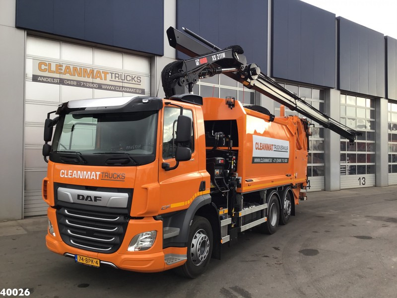 DAF FAN CF 340 Hiab 21 Tonmeter laadkraan - 垃圾车:图1 DAF FAN CF 340 Hiab 21 Tonmeter laadkraan - 垃圾车:图1