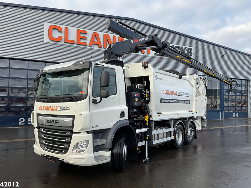 DAF FAN CF 340 Hiab 23 Tonmeter laadkraan - 垃圾车:图1 DAF FAN CF 340 Hiab 23 Tonmeter laadkraan - 垃圾车:图1