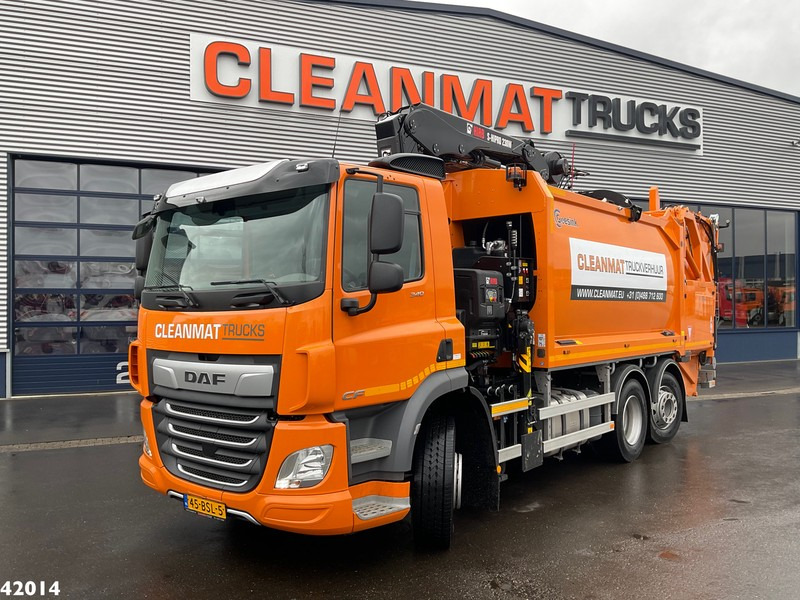 DAF FAN CF 340 Hiab 23 ton/meter laadkraan Welvaarts weighing system - 垃圾车:图2 DAF FAN CF 340 Hiab 23 ton/meter laadkraan Welvaarts weighing system - 垃圾车:图2
