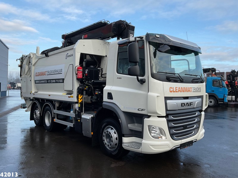 DAF FAN CF 340 Hiab 23 ton/meter laadkraan 租赁 DAF FAN CF 340 Hiab 23 ton/meter laadkraan：图6