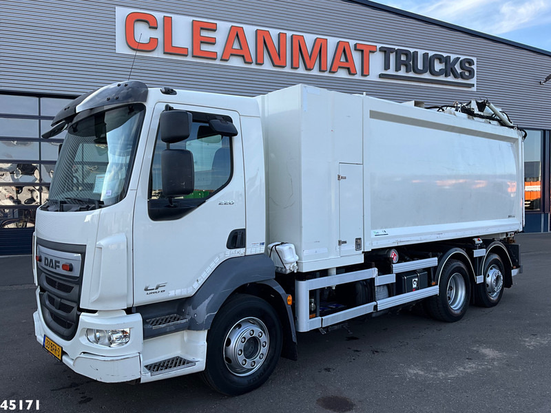 DAF FAN LF 220 Euro 6 Bekker LaGram Glaswagen - 垃圾车:图5 DAF FAN LF 220 Euro 6 Bekker LaGram Glaswagen - 垃圾车:图5