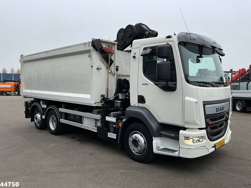 DAF FAN LF 220 Euro 6 Hiab 11 Tonmeter laadkraan Just 166.649 Km! - 翻斗车, 起重车:图3 DAF FAN LF 220 Euro 6 Hiab 11 Tonmeter laadkraan Just 166.649 Km! - 翻斗车, 起重车:图3