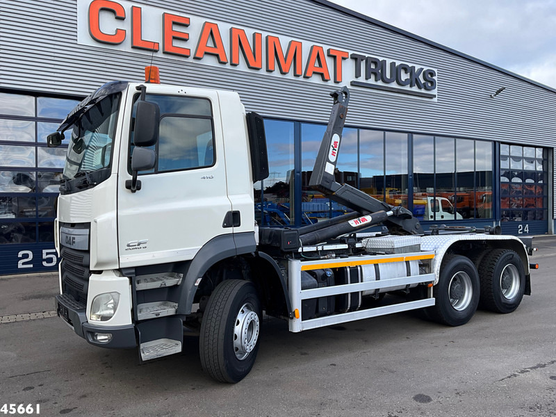 DAF FAT CF 410 Euro 6 6x4 Hyvalift 20 Ton haakarmsysteem - 吊钩升降车:图1 DAF FAT CF 410 Euro 6 6x4 Hyvalift 20 Ton haakarmsysteem - 吊钩升降车:图1