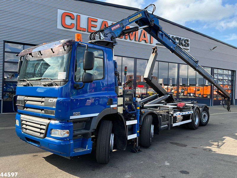 DAF FAX 85 CF 360 8x2 Euro 5 Hiab 16 Tonmeter laadkraan - 吊钩升降车, 起重车:图1 DAF FAX 85 CF 360 8x2 Euro 5 Hiab 16 Tonmeter laadkraan - 吊钩升降车, 起重车:图1