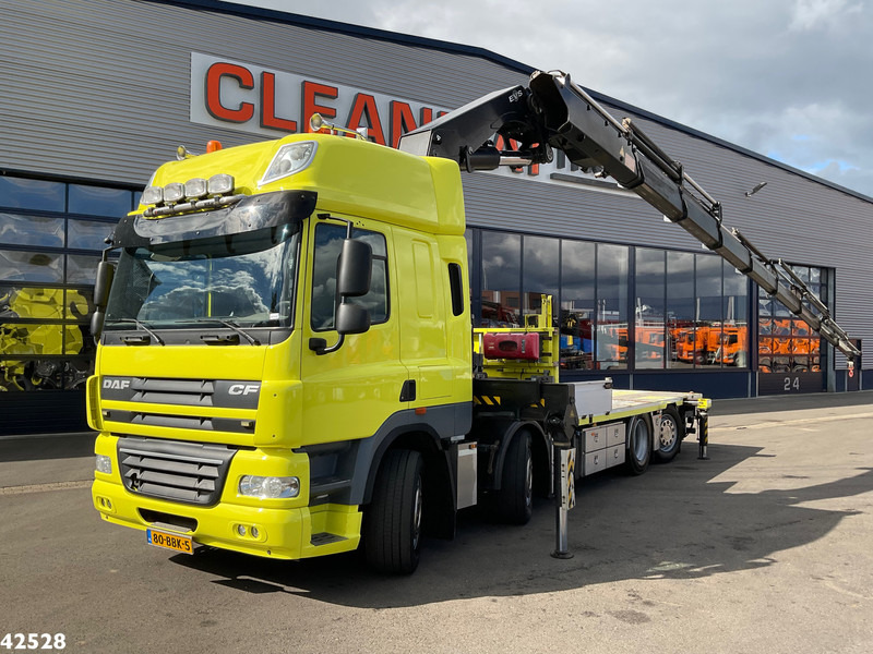 DAF FAX 85 CF 460 8x2 HMF 60 Tonmeter laadkraan - 起重车:图1 DAF FAX 85 CF 460 8x2 HMF 60 Tonmeter laadkraan - 起重车:图1