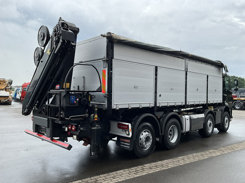 翻斗车, 起重车 DAF FAX CF 480 Euro 6 HMF 21 Tonmeter laadkraan：图7