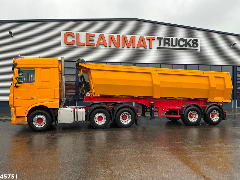 DAF FTG XF 530 6x2 Euro 6 ZF Intarder Kiphydrauliek + OVA 2-assige kipoplegger 32m³ - 牵引车:图2 DAF FTG XF 530 6x2 Euro 6 ZF Intarder Kiphydrauliek + OVA 2-assige kipoplegger 32m³ - 牵引车:图2