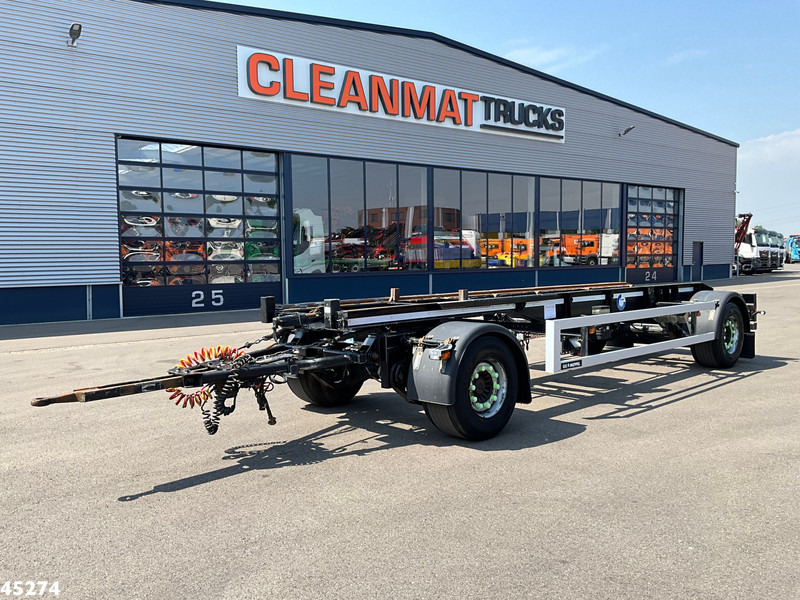 GS Meppel 2-assige container aanhangwagen - 集装箱运输车/ 可拆卸车身的拖车:图1 GS Meppel 2-assige container aanhangwagen - 集装箱运输车/ 可拆卸车身的拖车:图1