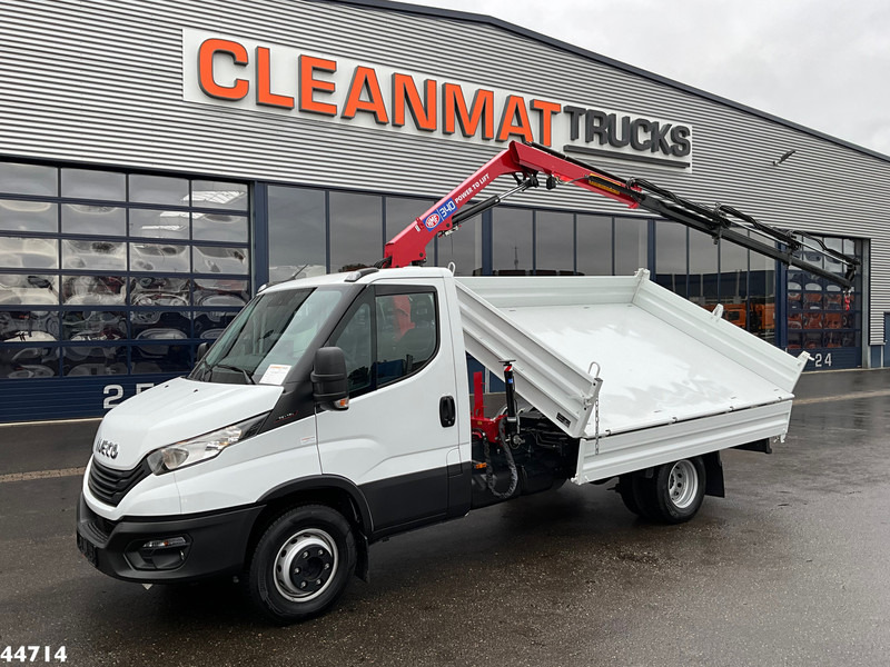 Iveco Daily 72C18 HMF laadkraan 3,4 Tonmeter laadkraan + Meiller 3-zijdige kipper New & Unused!! - 翻斗车, 起重车:图2 Iveco Daily 72C18 HMF laadkraan 3,4 Tonmeter laadkraan + Meiller 3-zijdige kipper New & Unused!! - 翻斗车, 起重车:图2