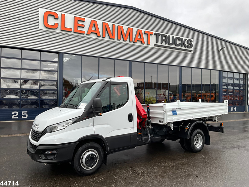 Iveco Daily 72C18 HMF laadkraan 3,4 Tonmeter laadkraan + Meiller 3-zijdige kipper New & Unused!! - 翻斗车, 起重车:图3 Iveco Daily 72C18 HMF laadkraan 3,4 Tonmeter laadkraan + Meiller 3-zijdige kipper New & Unused!! - 翻斗车, 起重车:图3