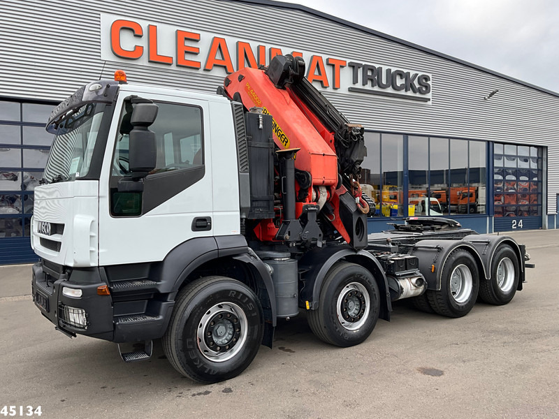 Iveco Stralis AD410T44 8x4 Palfinger 44 Tonmeter laadkraan + Fly-Jib Just 222.398 km! - 牵引车:图2 Iveco Stralis AD410T44 8x4 Palfinger 44 Tonmeter laadkraan + Fly-Jib Just 222.398 km! - 牵引车:图2