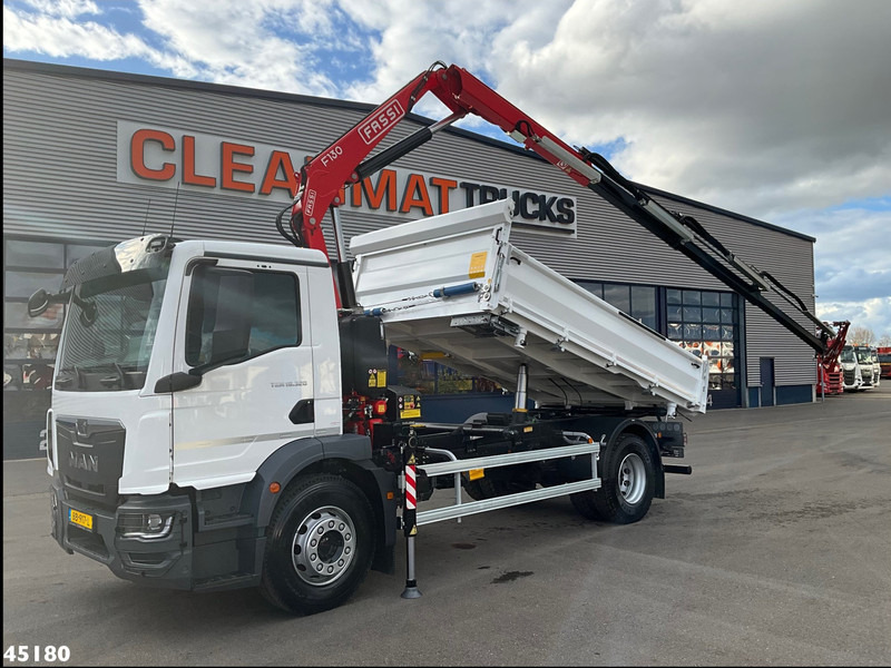 MAN TGM 18.320 Euro 6 Fassi 13 Tonmeter laadkraan NEW AND UNUSED! - 翻斗车:图1 MAN TGM 18.320 Euro 6 Fassi 13 Tonmeter laadkraan NEW AND UNUSED! - 翻斗车:图1