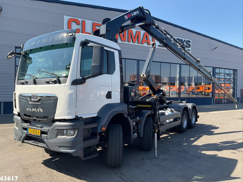 MAN TGS 32.470 8x4 Euro 6 Hiab 22 Tonmeter laadkraan Just 68.765 Km! - 起重车:图1 MAN TGS 32.470 8x4 Euro 6 Hiab 22 Tonmeter laadkraan Just 68.765 Km! - 起重车:图1