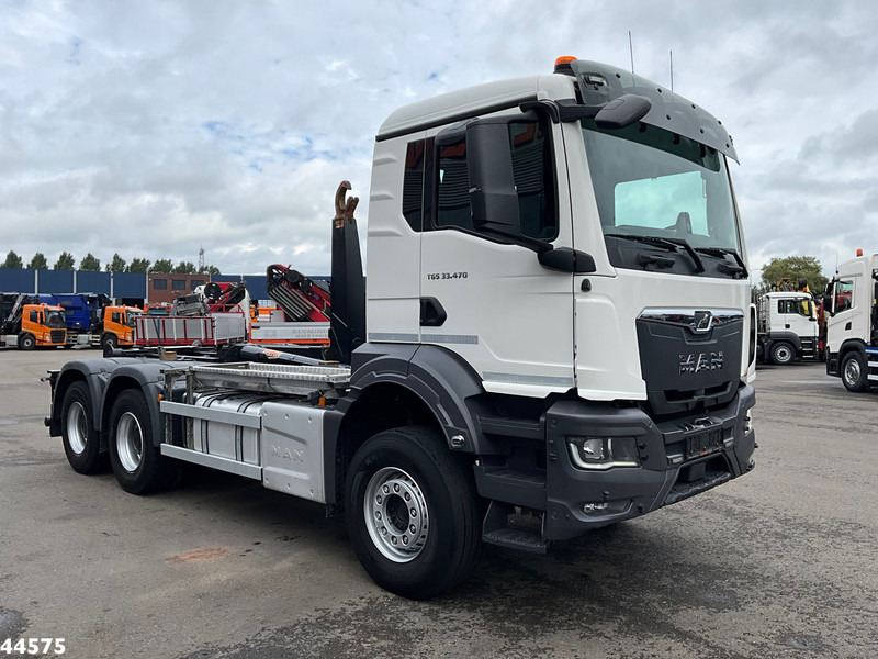 MAN TGS 33.470 6x4 Euro 6 Full Steel AJK 20 Ton haakarmsysteem - 吊钩升降车:图3 MAN TGS 33.470 6x4 Euro 6 Full Steel AJK 20 Ton haakarmsysteem - 吊钩升降车:图3