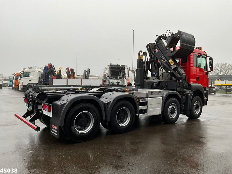 MAN TGS 35.400 8x4 Euro 6 HMF 16 Tonmeter Z-kraan - 吊钩升降车, 起重车:图4 MAN TGS 35.400 8x4 Euro 6 HMF 16 Tonmeter Z-kraan - 吊钩升降车, 起重车:图4